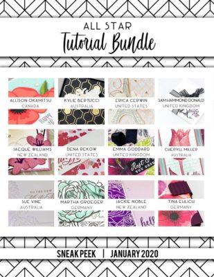 January 2020 Tutorial Bundle Sneak Peek